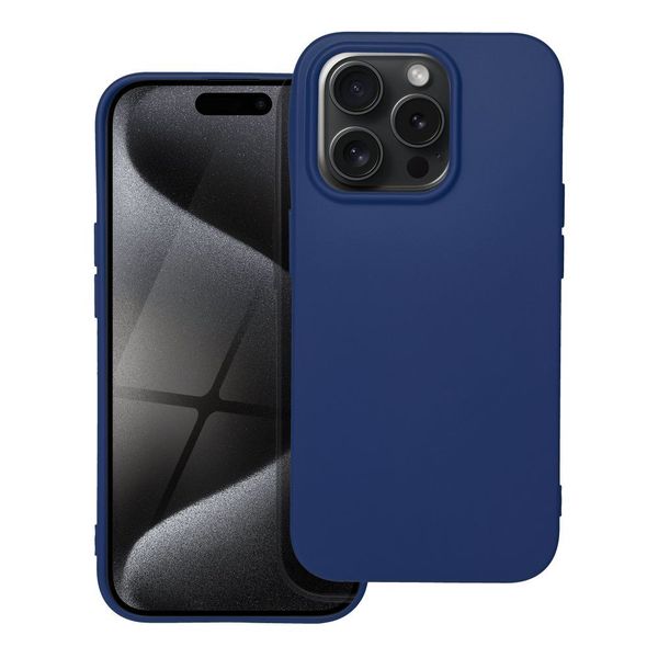 Futerał SOFT do IPHONE 15 Pro ciemny niebieski zdjęcie 1