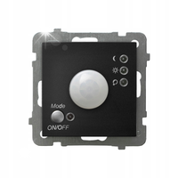 ELEKTRONICZNY CZUJNIK RUCHU 7m 136st OSPEL AS ŁP-16G/m/33 CZARNY