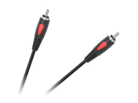 Kabel RCA przewód audio cinch 1,8m RCA- RCA Cabletech Eco-Line