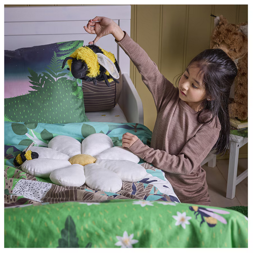 Pluszak maskotka przytulanka owad trzmiel pszczoła 21 cm IKEA SKOGSDUVA na Arena.pl