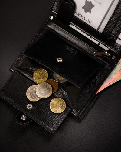 portfel męski skórzany n4l-rpvt-bl-9595 black na Arena.pl