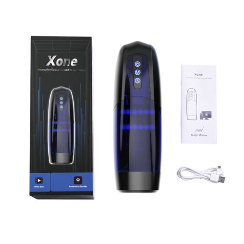 masturbator sterowany aplikacją xone blue magic motion na Arena.pl