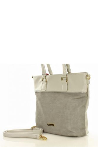 Funkcjonalna torba shopper 3040B Grey - Monnari na Arena.pl