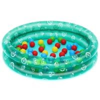 basenik zielony 91x20cm + piłeczki bestway