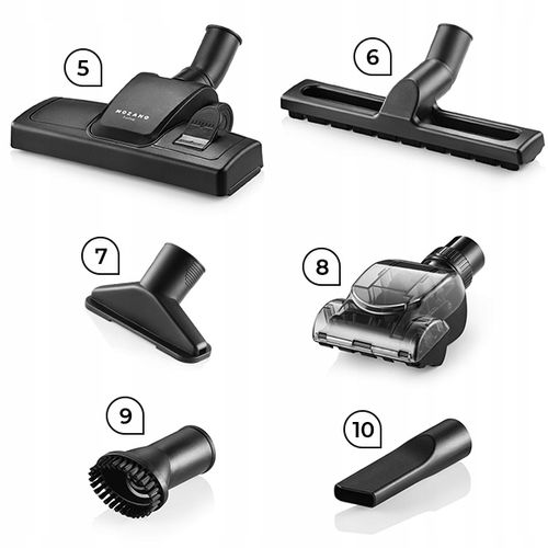 ODKURZACZ CYKLONOWY MOZANO BEZWORKOWY TURBOSZCZOTKA 4000W FILTR HEPA 3L na Arena.pl