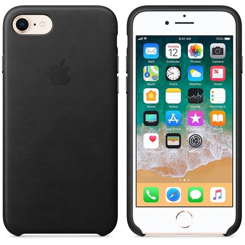 Apple iPhone 8 / 7 Leather Case - Black na Arena.pl