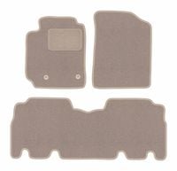 Dywaniki welurowe LUX do Toyota Yaris Verso 1999-2005 beżowe AV