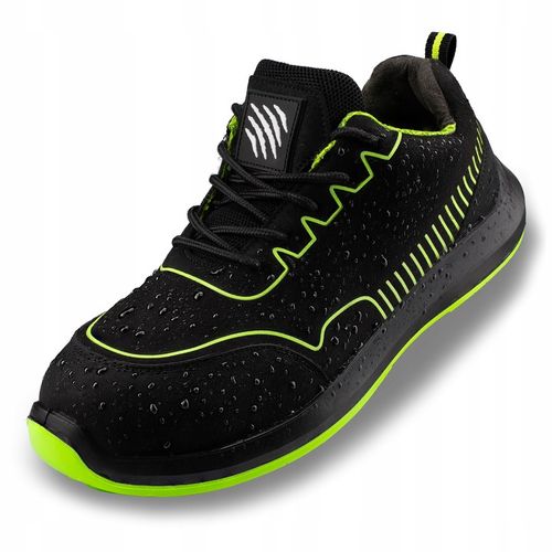 BUTY ROBOCZE MĘSKIE PÓŁBUTY SPORTOWE ODDYCHAJĄCE Z NOSKIEM S1 BHP LEKKIE na Arena.pl