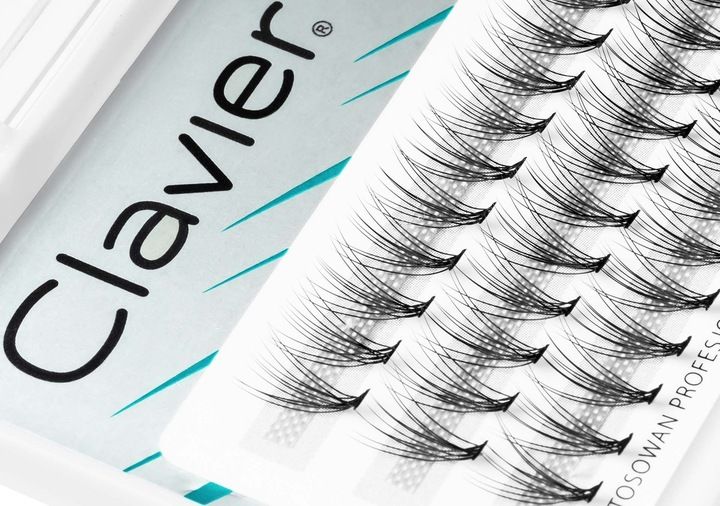 Clavier Kępki Rzęs BeShaped 11mm, skręt B zdjęcie 9