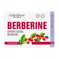 Berberyna ODCHUDZANIE NADMIERNY APETYT ZDROWA WĄTROBA Metabolizm 30 tab.
