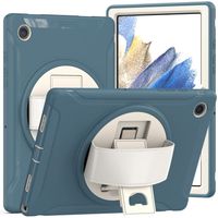 Etui do iPad Mini 4/5 z Podstawką i Obrotowym Uchwytem Niebieskie