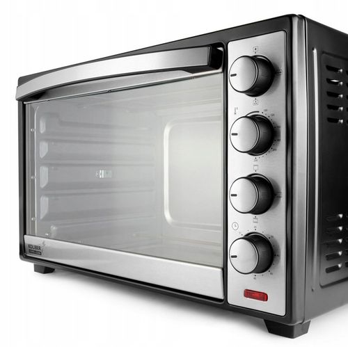 PIEKARNIK ELEKTRYCZNY 48L TERMOOBIEG ROŻNO GRILL WOLNOSTOJĄCY MINI na Arena.pl