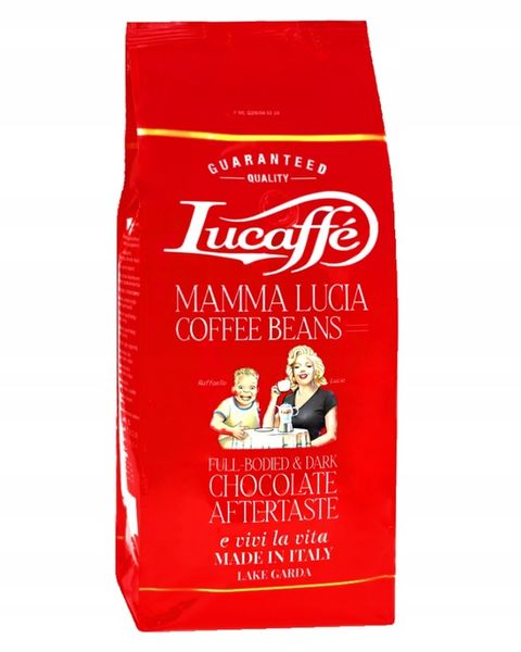 Kawa ziarnista LUCAFFE MAMMA LUCIA 1 kg | klasyczny, włoski smak espresso zdjęcie 1