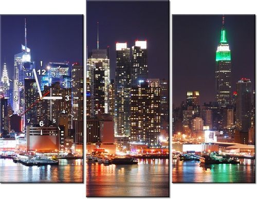 90CM 70 ZEGAR 3 ELEM NOWY JORK SCIENNY DRUK na Arena.pl