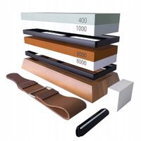 Ostrzałka do noży z kamienia naturalnego zestaw osełek KD10576