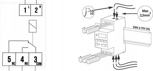 PROGRAMATOR CZASOWY NA SZYNĘ CYFROWY TYGODNIOWY na Arena.pl