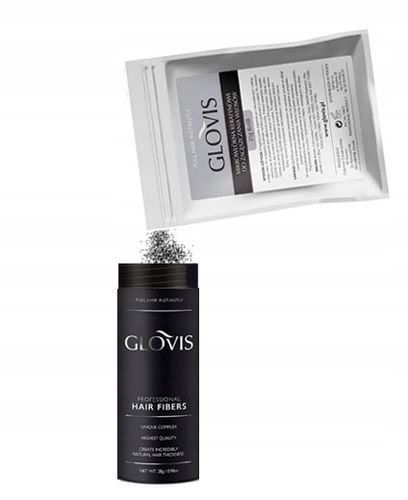Włókna GLOVIS 25g Eko-Saszetka Mikrowłókna Zagęszczanie Rzadkich Włosów* na Arena.pl