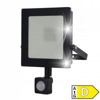 HALOGEN LAMPA LED 20W 2800lm IP65 CZUJNIK RUCHU