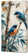 Obraz 50x100cm Trzy Ptaki