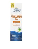 NORDIC NATURALS Plant-Based Vitamin D3 Liquid -Witamina D3 dla wegan (30 ml