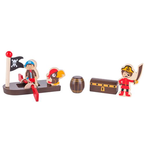 Drewniany statek piracki na Arena.pl