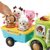 Zabawka logiczna VTech traktorek Wesołek wielokolorowy plastikowy 12 m +