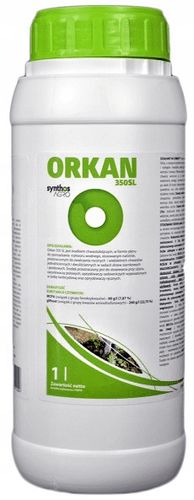 ORKAN 350SL 1L ŚRODEK CHWASTOBÓJCZY CHWASTY SKRZYP PERZ MNISZEK +RĘKAWICZKI na Arena.pl