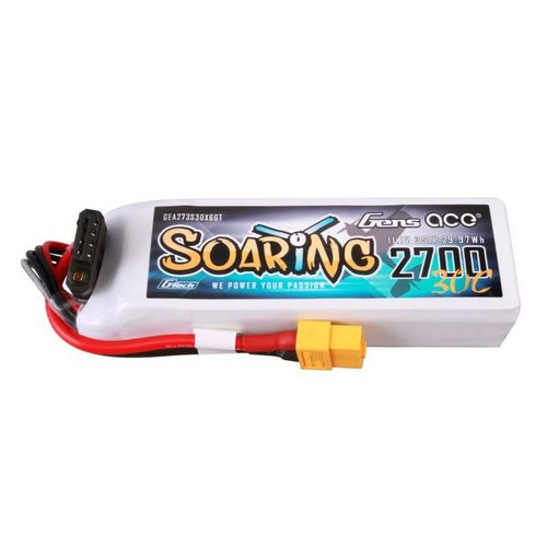 Akumulator Gens ace G-Tech Soaring 2700mAh 11.1V 30C 3S1P LiPo Battery na Arena.pl