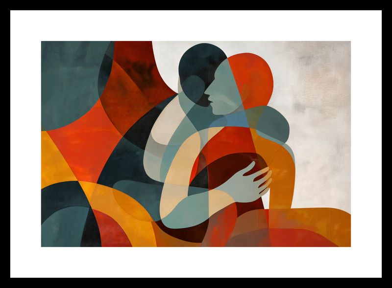 Plakat 30x20cm Objęcia zdjęcie 3