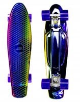 Deskorolka Nils Extreme PNB01 rainbow 14x56 cm