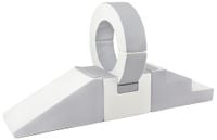 Zestaw 7 klocków piankowych Hoop (biały,szary)