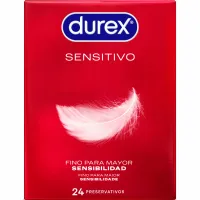 durex sensitive soft 24 szt. - cienkie, komfortowe prezerwatywy easy-on