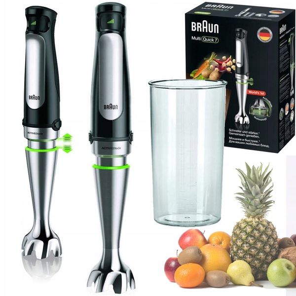 Blender ręczny Braun MultiQuick 7 MQ7000X 1000W + Pojemnik zdjęcie 1