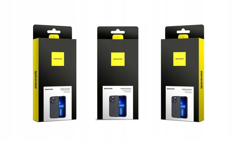 Spacecase Hybrid Mag Iphone 13 Pro Dark Blue zdjęcie 11