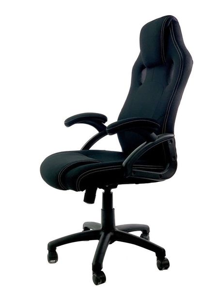 Fotel obrotowy do biurka CARRERA M BLACK FABRIC zdjęcie 6