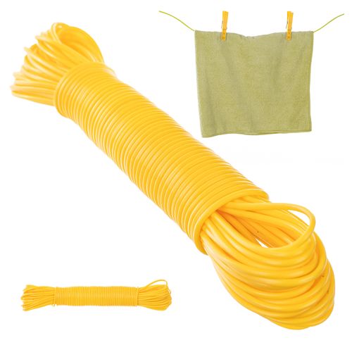 KADAX Linka Do Bielizny sznurek Na Pranie 20 metrów Z Wkładem sznur Balkon na Arena.pl