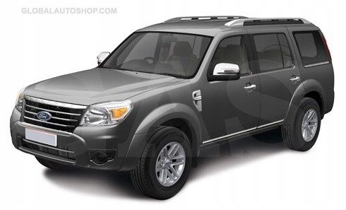 FORD EVEREST - Listwy CHROM na drzwi boczne dekoracyjne chromowane zdjęcie 3