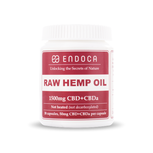 Kapsułki Konopne CBD+CBDa 15% (1500mg) - ENDOCA na Arena.pl