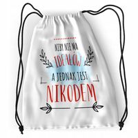 Plecak Dla Nikodema Sportowy Szkolny Worek Torba Z Nadrukiem Ze Zdjęciem