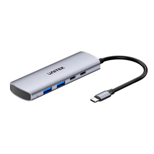 Unitek Hub 4w1 USB-C 10 Gbps, 2x USB-A i 2x USB-C H1112DGY01 na Arena.pl