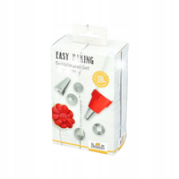 RĘKAW CUKIERNICZY 34 cm + 6 tylki adapter EASY BAKING Birkmann