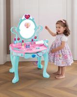 TOALETKA DLA MAŁEJ KSIĘŻNICZKI LED, SUSZARKA, BIŻUTERIA, AKCESORIA, DŹWIĘKI