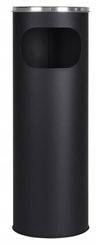 POPIELNICA POPIELNICZKA ZEWNĘTRZNA STOJĄCA KOSZ NA ŚMIECI ŚMIETNIK METALOWY na Arena.pl