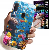 ETUI DO SAMSUNG GALAXY A40 - RAFA KOLOROWE RYBKI PODWODNY ŚWIAT RYBEK