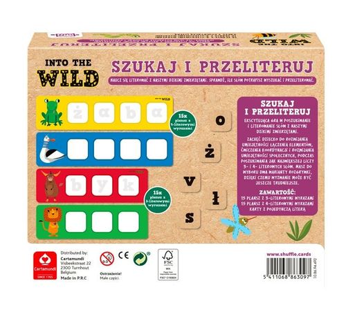 Gra Szukaj I Przeliteruj Into Wild na Arena.pl