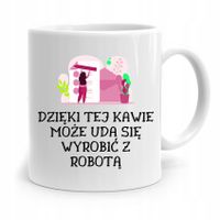 Dla Pracownika Robotnika Kubek Może Uda Się Z Nadrukiem Ze Zdjęciem