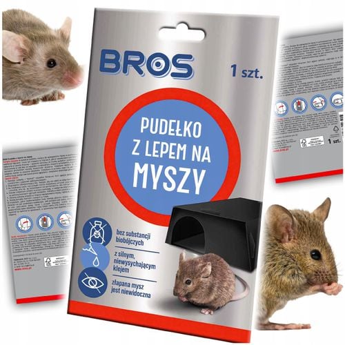 bros - pudełko z lepem na myszy na Arena.pl