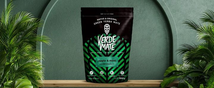 Yerba Verde Mate Green Apple Mint 0,5kg jabłko zdjęcie 4