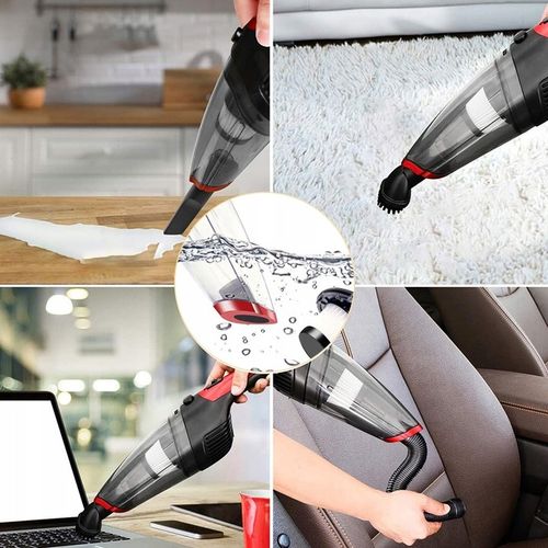 ODKURZACZ PODRĘCZNY BEZPRZEWODOWY MOCNY DO AUTA SAMOCHODOWY 120 W 7200 PA na Arena.pl