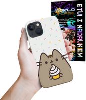 ETUI CASE DO IPHONE 15 PLUS - SŁODKI KOTEK KOT OBUDOWA PLECKI